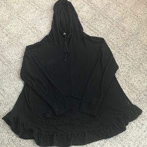 Lane Bryant Livi Active Ruffled Hoodie